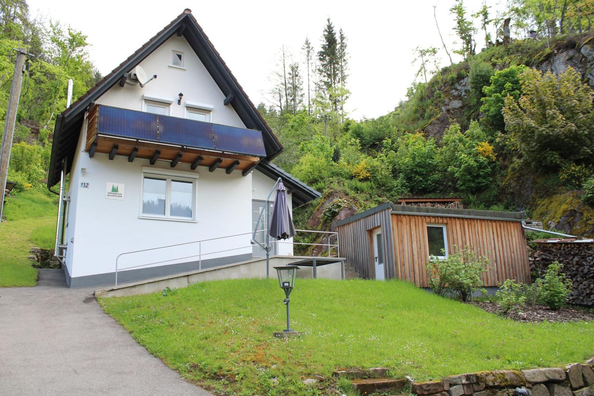 Ferienhaus Rauhfelsen バイアースブロン エクステリア 写真